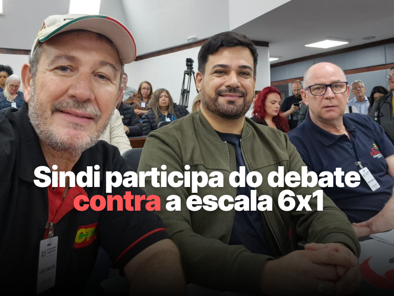 Audiência Pública sobre fim da escala 6x1