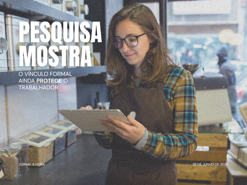 Matéria do Jornal A hora mostra a importância do vínculo formal